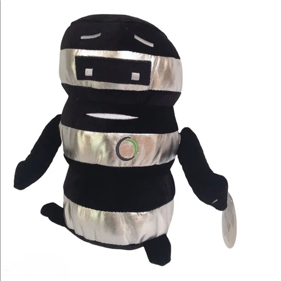 Toys Plush Metallic Robot Stuffed Animal Toy 8 Futuristic Alien Space